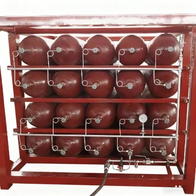 Portable CNG Cylinder Bundle for Mobile Gas Supply