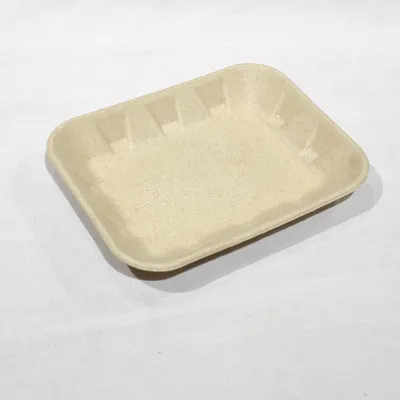 Disposable Biodegradable Food Tray Standard Meat Poultry Supermarket Frozen Fruit Trays Party Plate