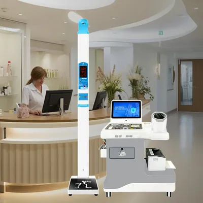 Sh-T16 Medical Health Checkup Check up Kiosk Self Checkup Kiosk Machine