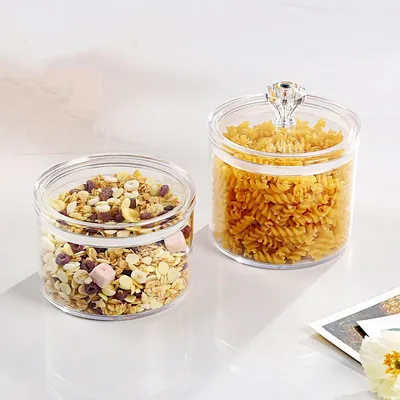 Sealed Jar - Good Quality Transparent Plastic for Kitchen & Hotel