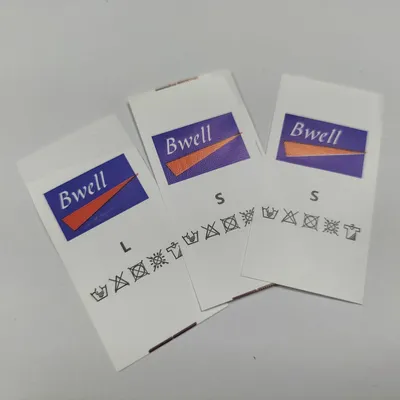 Factory Custom High Quality Label Clothing Quality Custom Washing Care Labels for Clothing