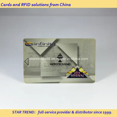 Full Colors Printing Plastic Magnetic Stripe Card for Casino Member