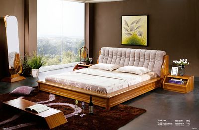 Solid Wood Bed (TF-A06 & TF-B05)