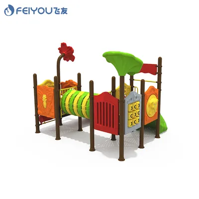 Children Attractive Huge Outdoor Playground Set Equipment Homemade Playsets Slides