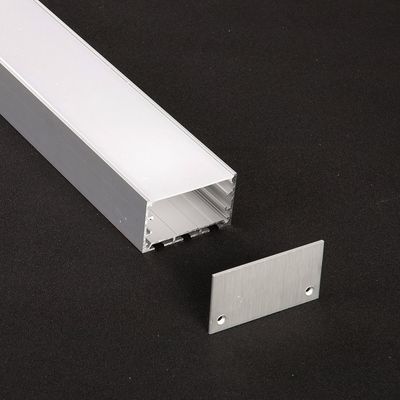 60*35 Recessed LED Linear Aluminum Strip Light Profile for Ceiling