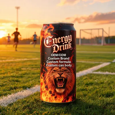 Wholesale OEM ODM Free Design Custom Label Sports Beverage Energy Drink