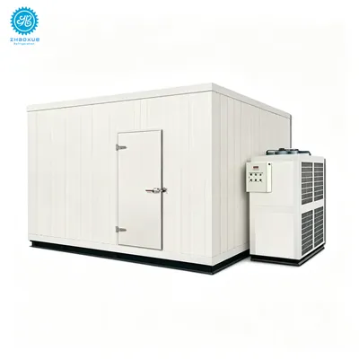 Commercial Freezer Room with Refrigeration Unit for Food