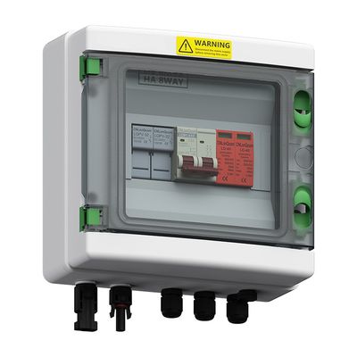 1/2/3/4 Strings Array 16A 500V 1000V 1500V DC Solar PV Combiner Box for Solar System