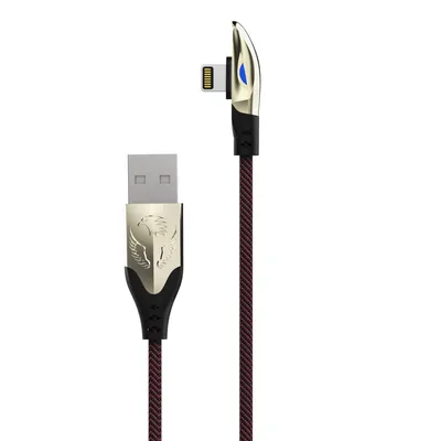 90 Degree Elbow 5A USB Gaming Cable for Phone The Desert Eagle