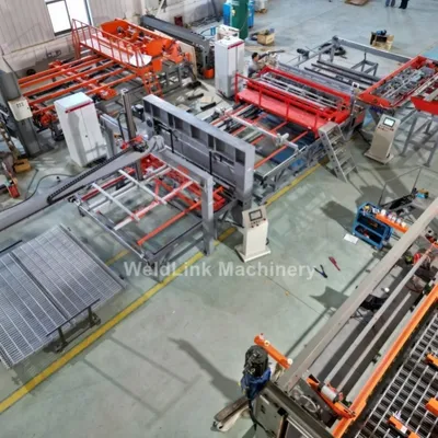Automatic Bending Fence Welding Machine for Security Fence Panels in Stock