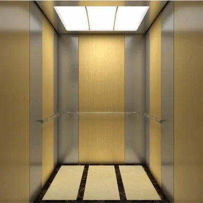 Machine Room Less Passenger Elevator Featuring Integrated Smart Destination Control System