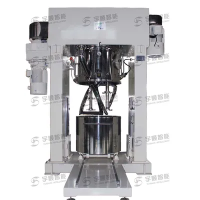 High-Efficiency 650L Planetary Vacuum Mixer for Lithium Battery Slurry