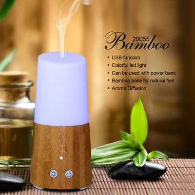 Aromacare Bamboo Mini USB Portable Facial Humidifier (20055)