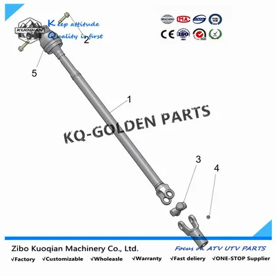 Polaris OEM Part 1333747 Rear Asm-Propshaft ATV Parts