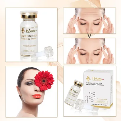 Anti Wrinkle Happy+ Synthetic Peptide Remove Wrinkles and Tighten Tender Skin Serum