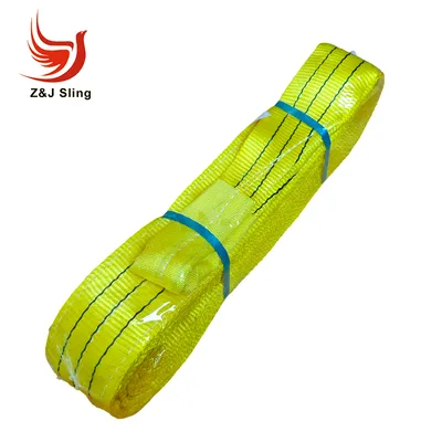 Heavy Duty Flat Webbing Lifting Sling Crane Lifting Sling