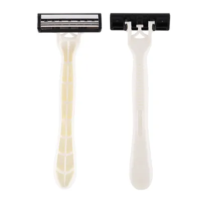 Eco-Friendly Wheat Straw Triple Blade Razors for Wholesale