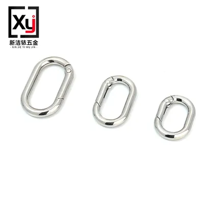Square Push Clasp Spring Gate Clasp Push Gate Oval Clasp