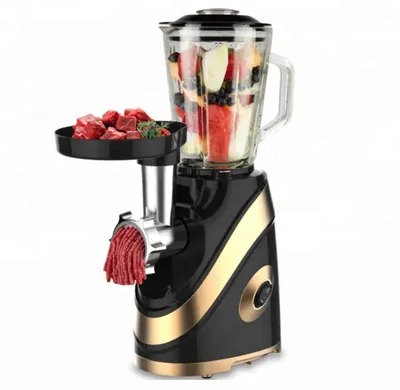 Wholesale Electric High End 2 in 1 with Meat Grinder and Juice Blender Function
