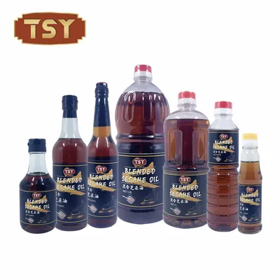 Chinese Factory Bulk BRC Halal Kosher HACCP Pure Vegetable Edible Cooking Sesame Oil