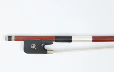 Chinese Factory Cello Bow Made with Brazilian Wood and Abalone Shell