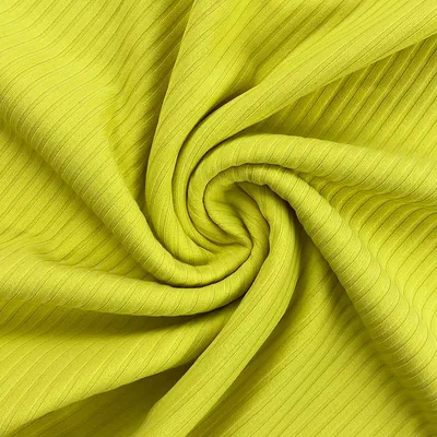 Soft Comfortable Sportswear Quick Dry Ribbed Nylon Fabric