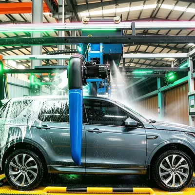 360 Touchless Automatic Car Wash Machine 10kw Brushless Stainless Steel 24 Hours Self Service Washing System for Vehicles