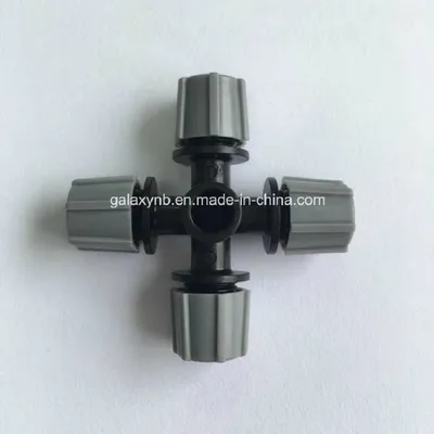 Cross Atomizer Nozzle Micro Sprinkler for Irrigation Grey Color