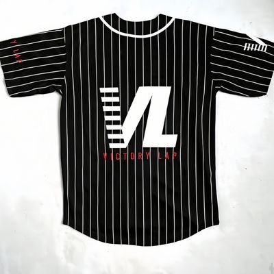 Embellished Short Sleeve Sports Garment Training Baseball Wear