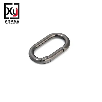 Zinc Gold Oval Snap Hook Clip