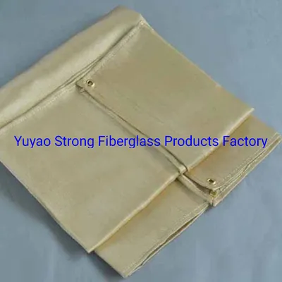 Ceramic Fiber Welding Blanket with Vermiculite Coating and S. S Wire