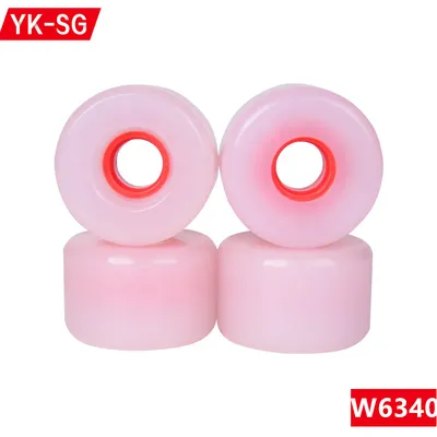 Customized 63*40mm Professional 80% Rebound Street Free-Ride Custom Cruiser Skateboard Wheels