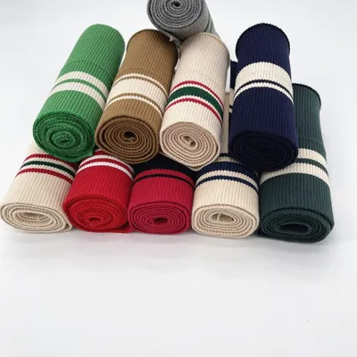 Cotton Ribbing Cuff Knit Trim Suitable for Jackets