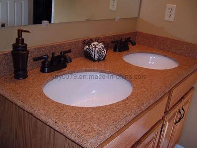 Granite Vanity Top (G-001) Polished Bathroom Granite Countertop/Marble Vanity Tops