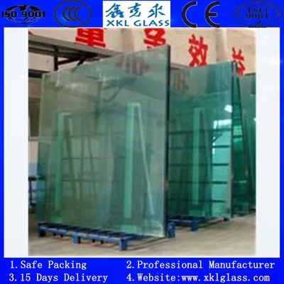 4-12mm Clear Tempered Glass with CE & ISO & CCC Certificate
