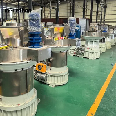 Ring Die 4-10mm 0.5-1t/H 55kw Biomass Pelletizer Hay Pellet Production Line Peanut Shell Pelletizing Machine Pellet Making Machine Biomass Pellet Machine