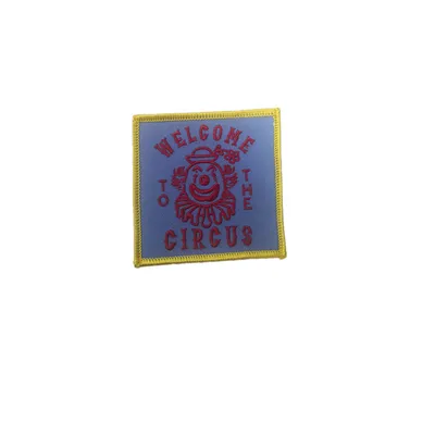 Custom Funny Embroidery Patch for 5 Panel Hats