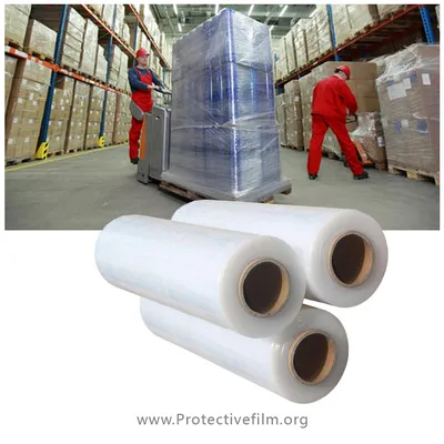 PE Stretch Film Packing Wrap Film Waterproof Film Packaging Material Pallet Wrap