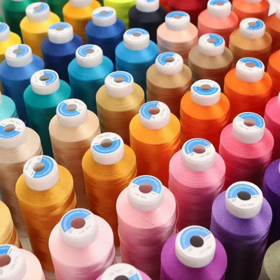 181 Pan Tong Color Optional High Strength 120d/2 4000 Polyester Computerized Embroidery Thread