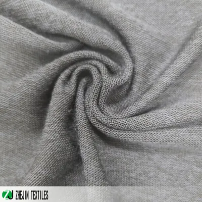 T/R Polyester Royon Spandex Hacci Brushed Fabric