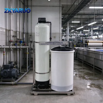 Textile Printing & Dyeing Process Water Hardness Removal Water Softener Equipment, Water Filtration & Purification Pretreatment for RO Reverse Osmosis System