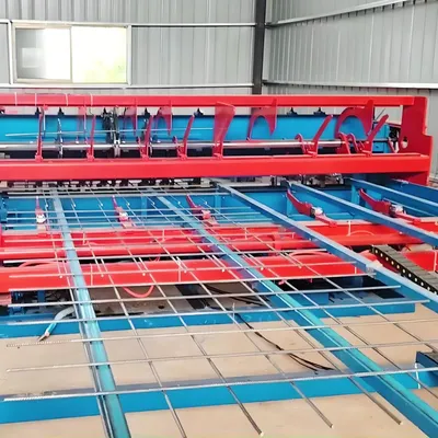 Automatic FRP Pultrusion Equipment Fiberglass Rebar Mesh Machine