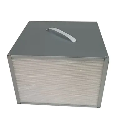 Enthalpy Total Heat Crossflow Plate Fine Recovery Air to Air Heat Exchange Core