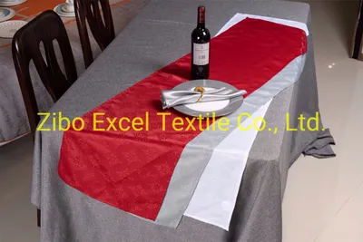 Polyester Jacquard Dyed Tablecloth