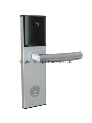 Affordable Keyless RFID Card Hotel Door Locks Stainless Steel