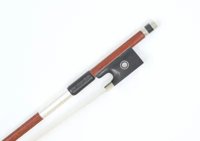 Brazilian Wood Violin Bow with Exquisite Pearl Shell Detailing