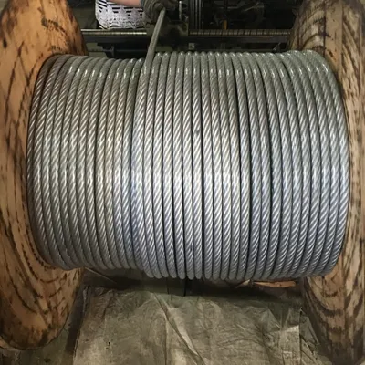 Hot-Dipped Galvanized Stainless Steel Wire Rope 6X31s Marine Wire Rope for Strength