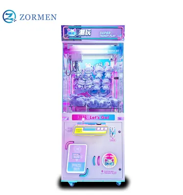 Coin Operated Plush Vending Game Claw Machine Arcade Doll Gift Machine