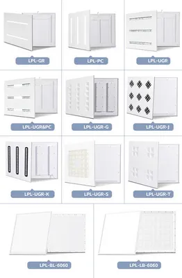 Good Price School Hospital Office Lights 60X60 120X60 600X600 Ceiling Commercial Grill LED Panel Light Lamp