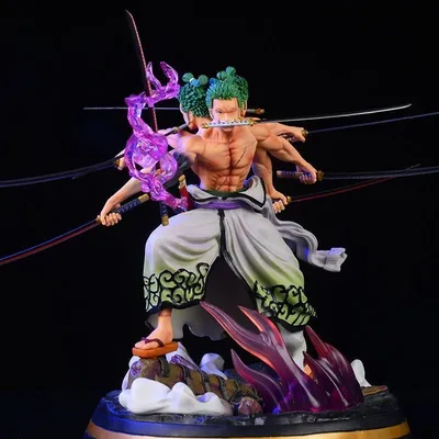 Factory Supply Gk Battle Roronoa Zoro One Piece Japanese Cartoon Character Wholesale Toys Figures